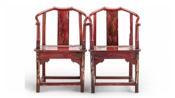 Chippendale Chairs with Faded Charm