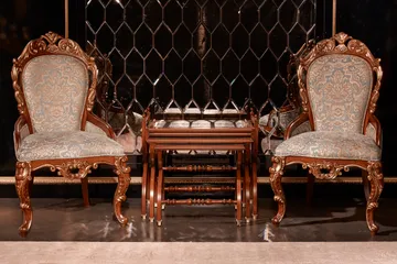 Classic renaissance Italian furniture.