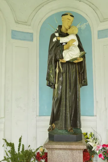 Figure of Saint Anthony in the Hermitage of Piria - Uruguay 