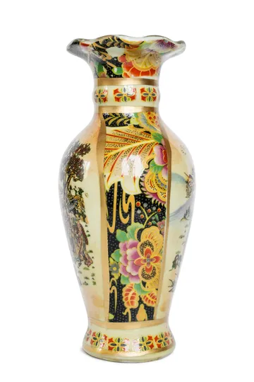 Chinese vase isolated